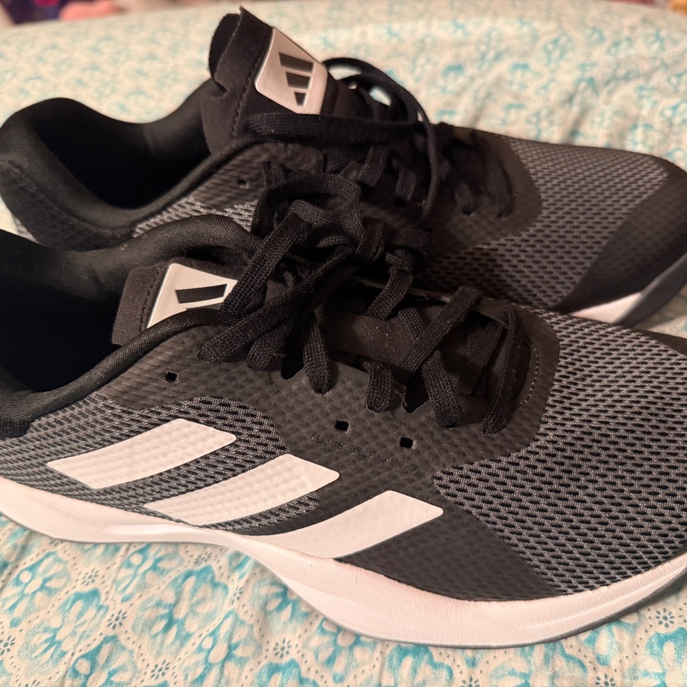 Adidas Monochrome Athletic Shoes